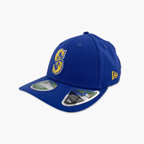 Seattle Mariners Royal Blue Primary Logo Curved Bill Snapback
