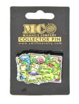 WA State Map Lapel Pin