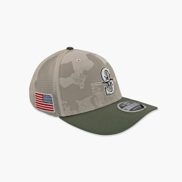 Seattle Mariners Armed Forces Trucker Hat