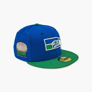 Seattle Seahawks Kingdome Legends Blue Fitted Hat