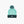 Load image into Gallery viewer, Seattle Kraken Seafoam Wreath Cuff Pom Beanie