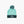 Load image into Gallery viewer, Seattle Kraken Seafoam Wreath Cuff Pom Beanie