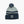 Load image into Gallery viewer, Seattle Kraken Charcoal Striped Cuff Pom Beanie