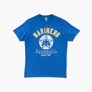 Seattle Mariners Royal Nostalgia T-Shirt