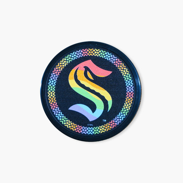 Seattle Kraken Pride Puck
