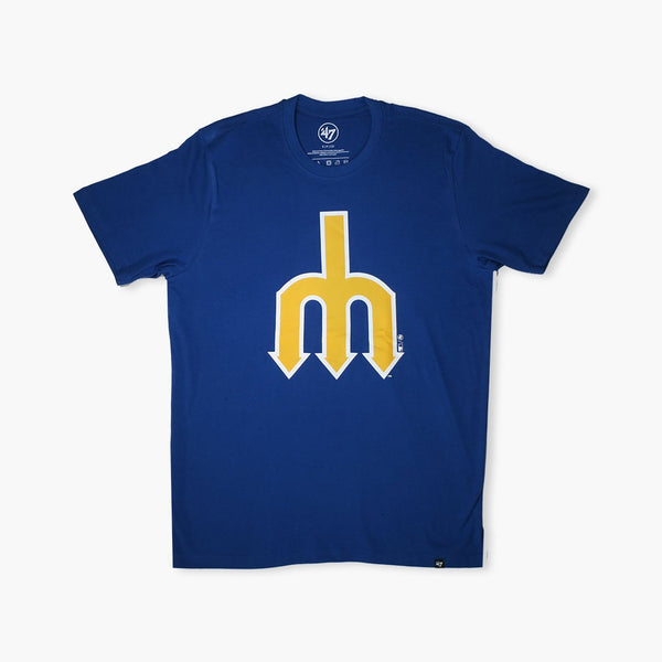 Seattle Mariners Cooperstown Royal Imprint Super Rival T-Shirt
