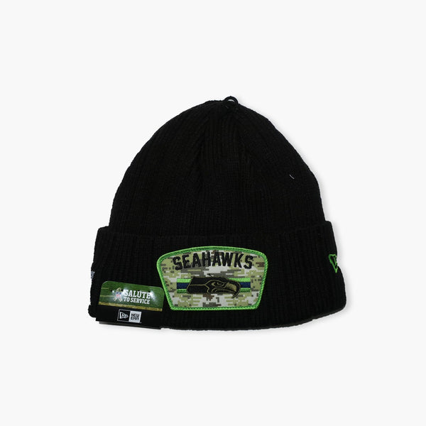 Seattle Seahawks Salute To Service Camo Beanie