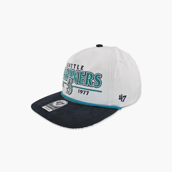 Seattle Mariners Primary Logo Rustic Denim Hitch Snapback