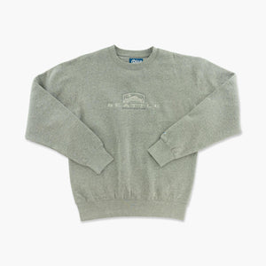 Seattle Campbell Embroidered Crewneck