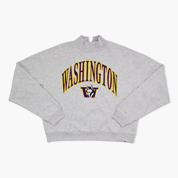 Washington Huskies Vantage Mock Neck Women's Hoodie