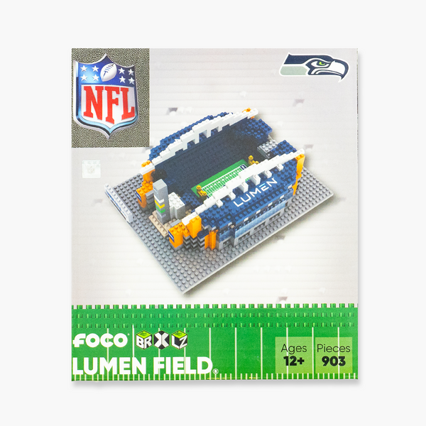 Seattle Seahawks Lumen Field 3-D BRXLZ Mini Replica