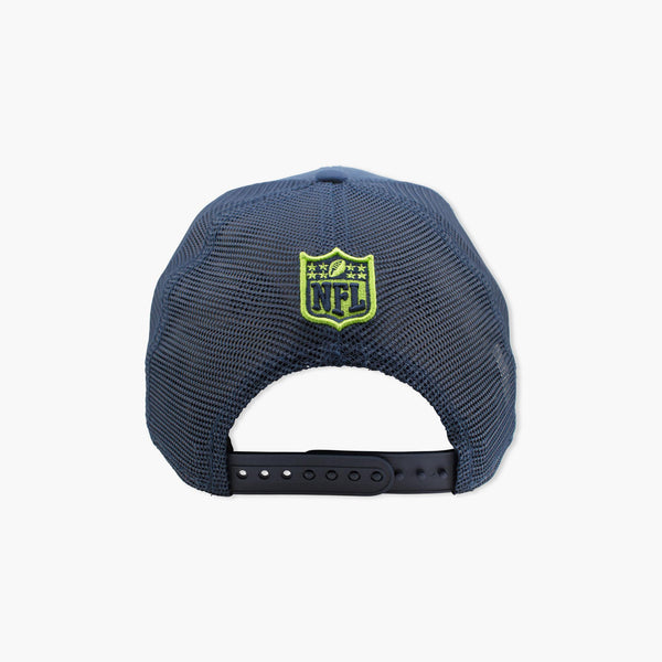 Seattle Seahawks Navy Stretch Trucker Hat