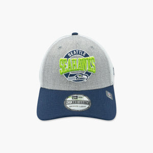 Seattle Seahawks Heather Badge FlexFit Hat