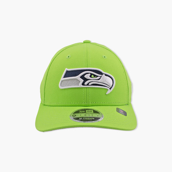 Seattle Seahawks Action Green Curved Bill Snapback