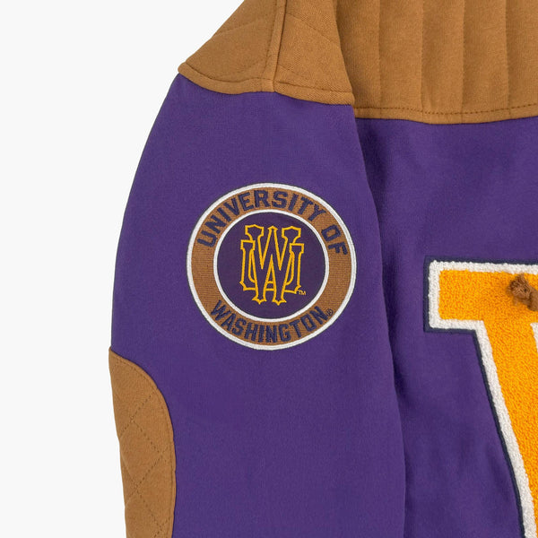 Washington Huskies Flannagan Wingback Lacer Hoodie