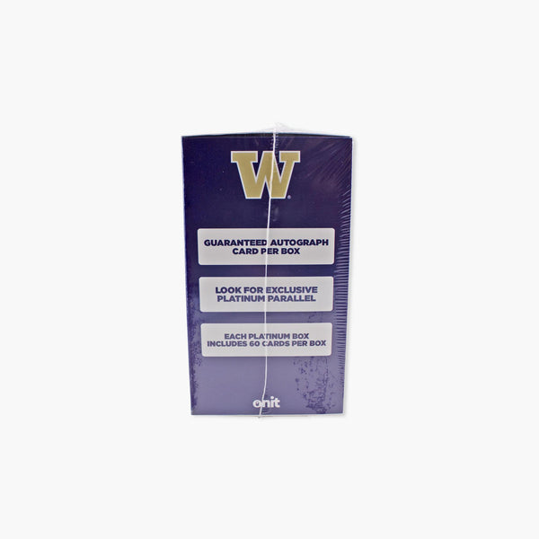 Washington Huskies 2025 Football Card Platinum Box