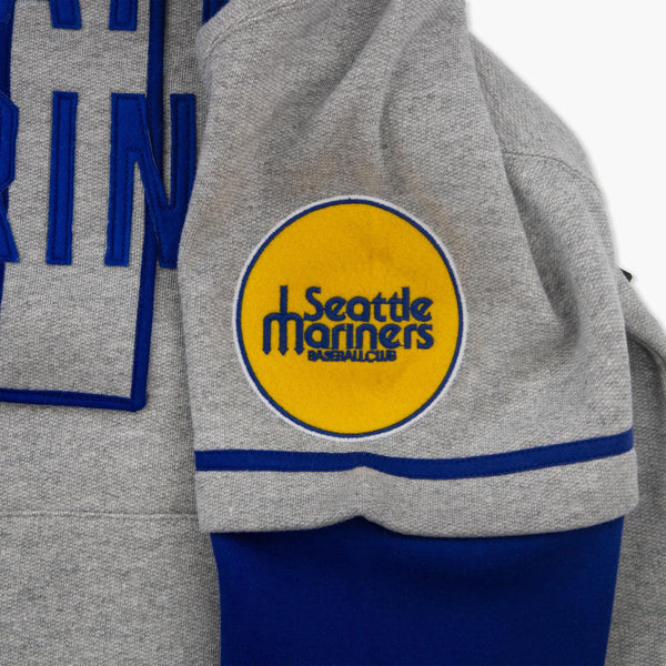 Seattle Mariners Game Felt Shortstop Hoodie