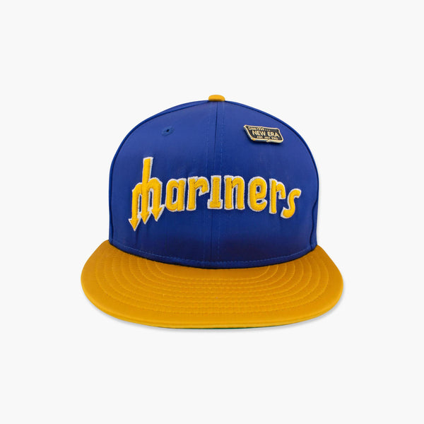 Seattle Mariners Royal Blue Satin Fitted