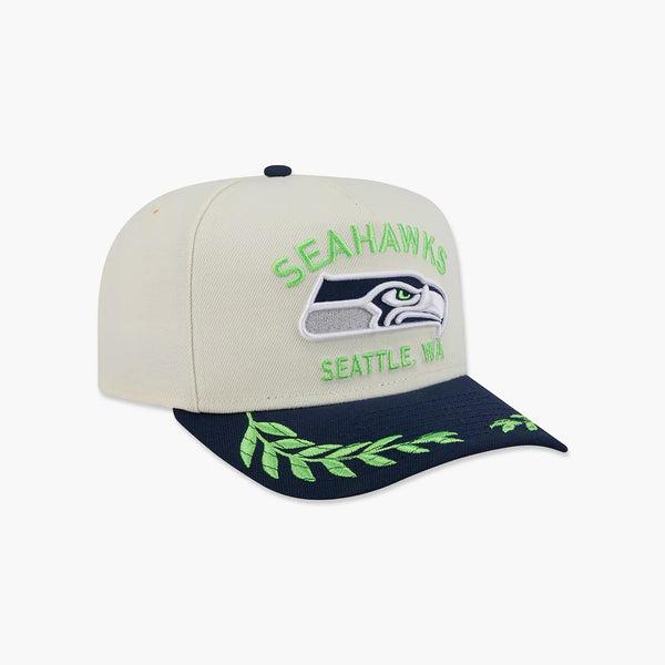 Seattle Seahawks 2025 NFL Draft Cream A-Frame Snapback