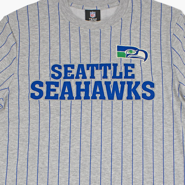 Seattle Seahawks Grey Pinstripe T-Shirt