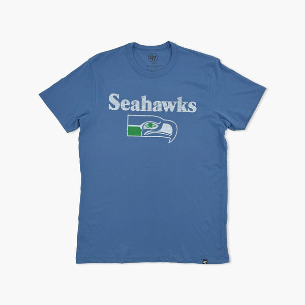 Seattle Seahawks Historic Cadet Blue Replay T-Shirt