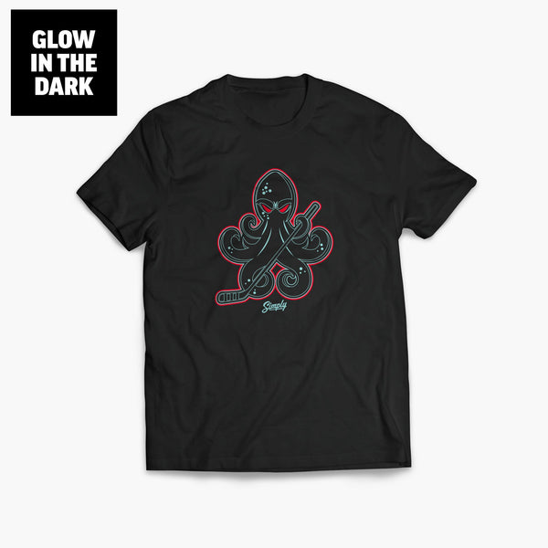 Hocktopus Black Ice Glow In The Dark T-Shirt