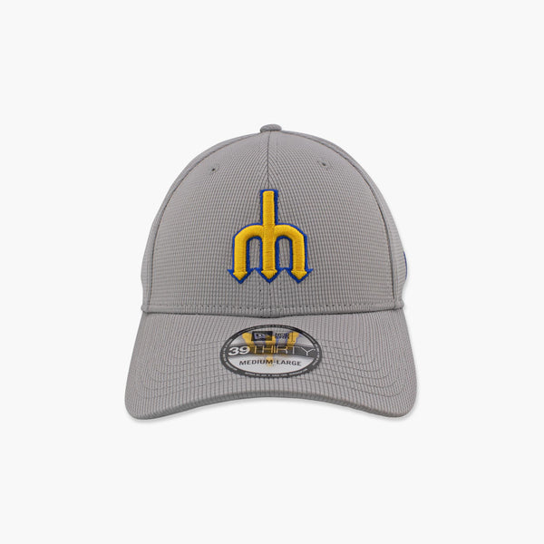 Seattle Mariners Grey Trident Active FlexFit Hat