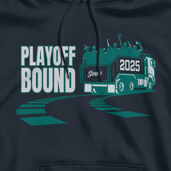 Playoff Bound Baseball Navy Hoodie