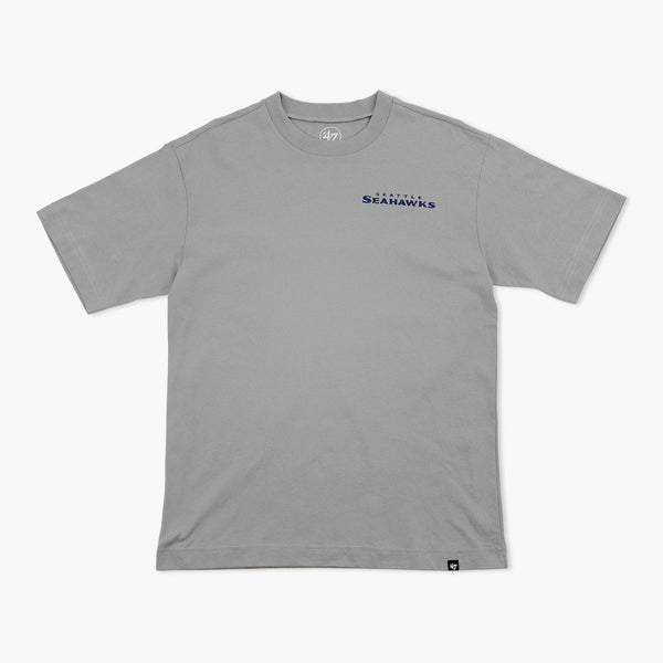 Seattle Seahawks Soaring Hawk Storm Grey T-Shirt