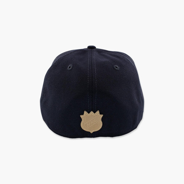 Seattle Kraken Leather Brim Fitted Hat