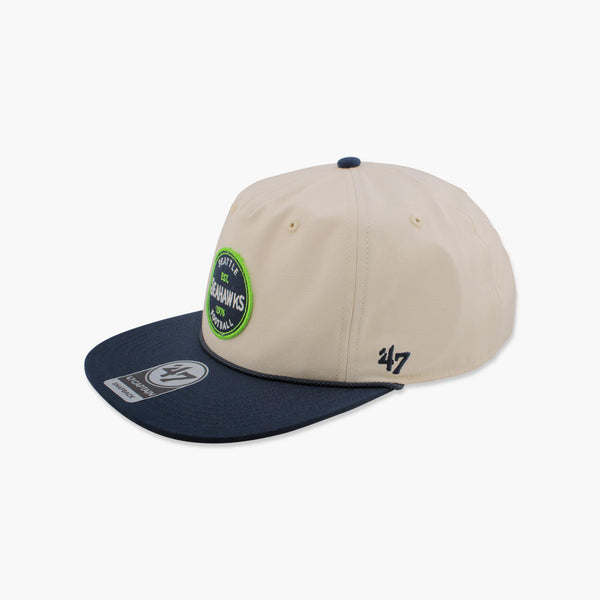 Seattle Seahawks Natural Payson Captain Snapback