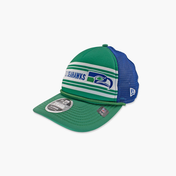 Seattle Seahawks Linear Throwback Trucker Snapback