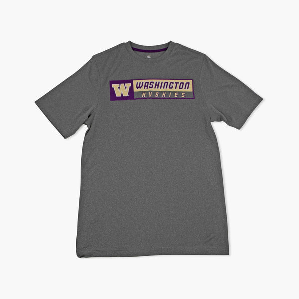 Washington Huskies Heather Charcoal T-Shirt