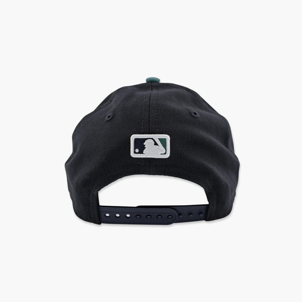 Seattle Mariners Navy Primary Logo Curved Bill Snapback