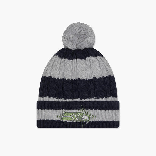 Seattle Seahawks Rivalry Braided Knit Beanie