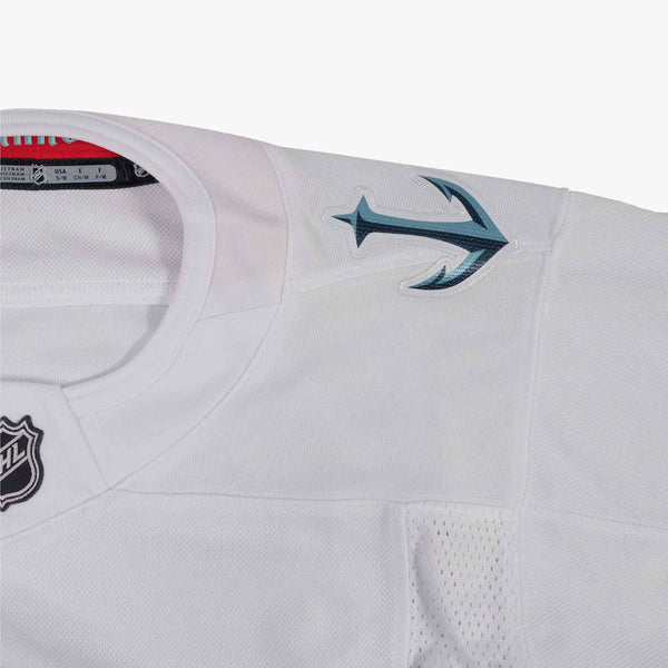 Seattle Kraken Away White Youth Jersey