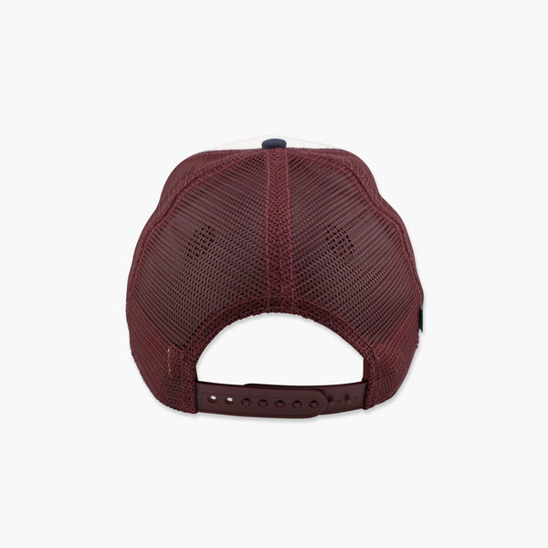 Champ Stone/Navy/ Maroon Pacific Northwest Trucker Hat