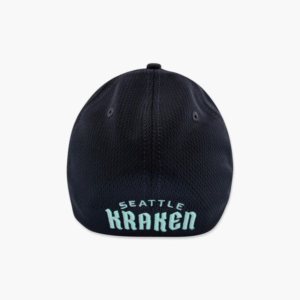 Seattle Kraken Navy Mesh FlexFit Hat
