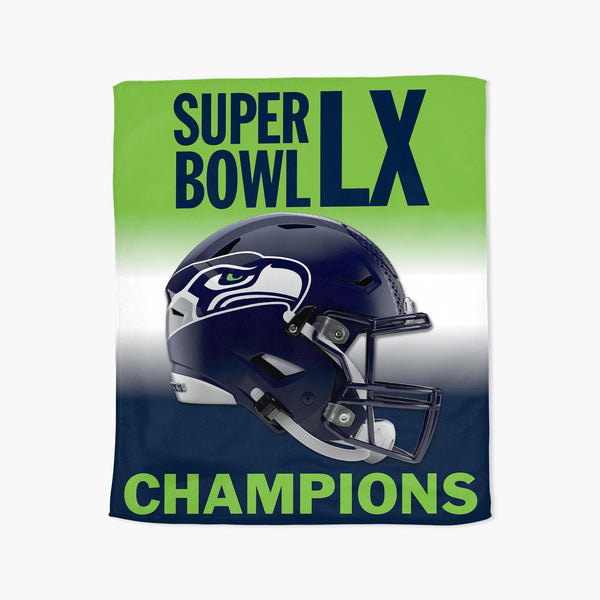 Seattle Seahawks Super Bowl LX Champions 15" x 18" Rally Towel