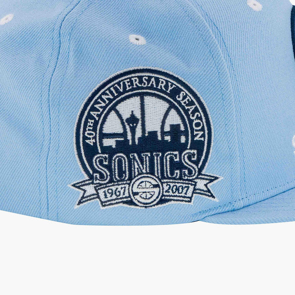 Seattle SuperSonics Skyline Blue Madness Snapback