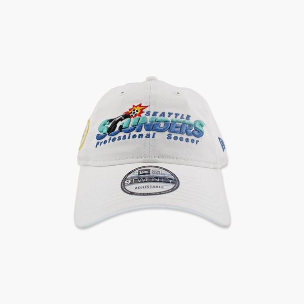 Seattle Sounders White Orca Whale Adjustable Hat