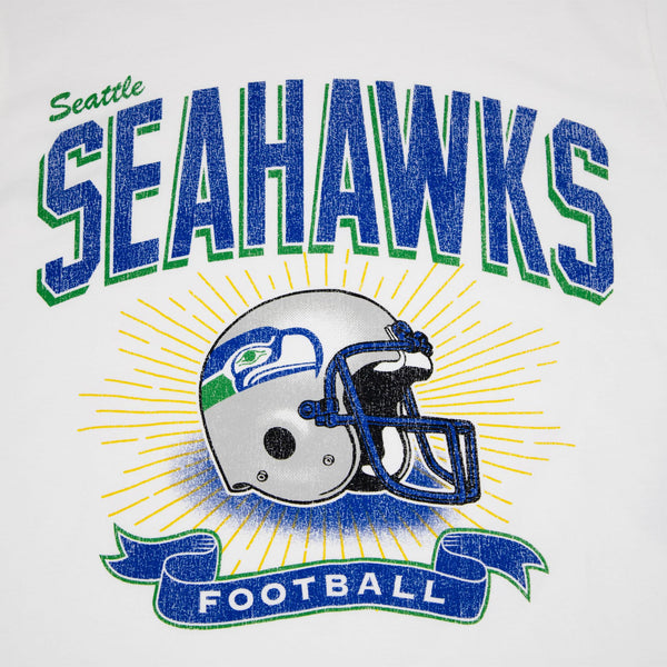 Seattle Seahawks Prime Play White Wash T-Shirt