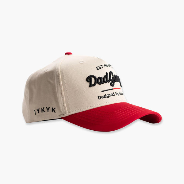 Dad Gang Horsepower Black/Red Snapback