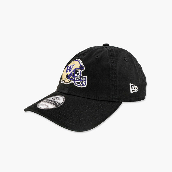 Washington Huskies Black Helmet Adjustable Hat