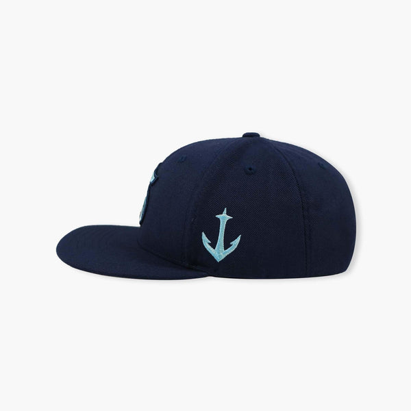 Seattle Kraken Navy Dual Logo Snapback