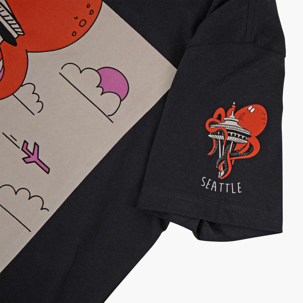 Chalo Space Needle Octopus T-Shirt