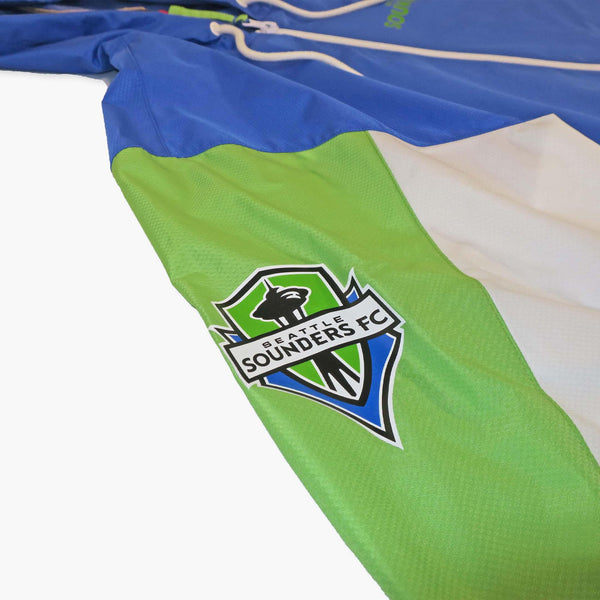Seattle Sounders Throw It Back Full Zip Windbreaker