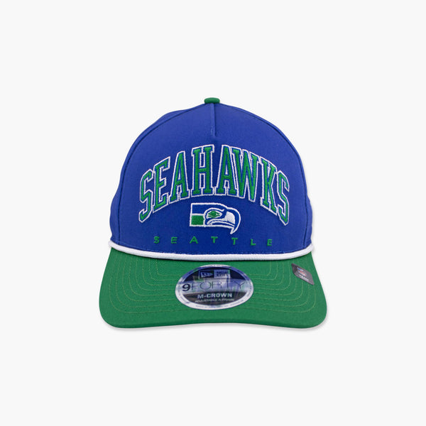 Seattle Seahawks Throwback Arched Curved Bill Snapback