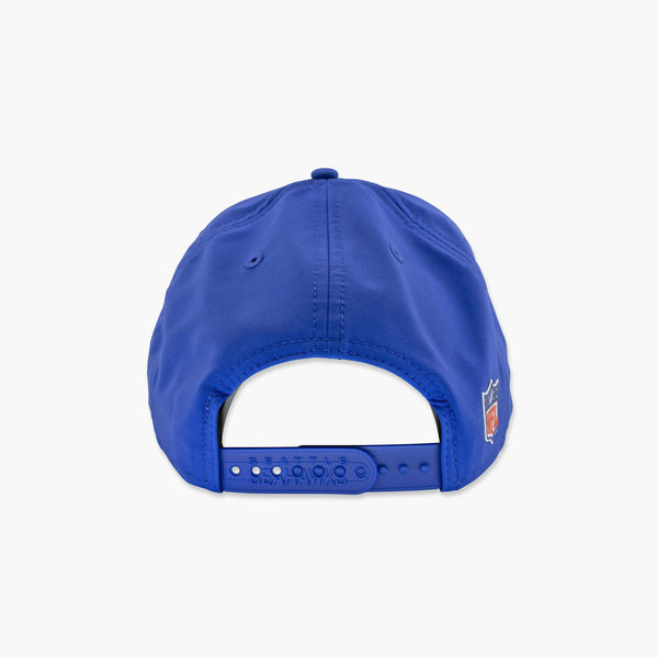 Seattle Seahawks 2025 Sideline Royal Flat Bill Performance Snapback