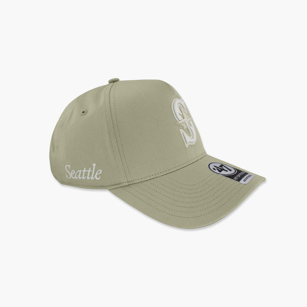 Seattle Mariners Primary Logo System Grey Offsides Snapback